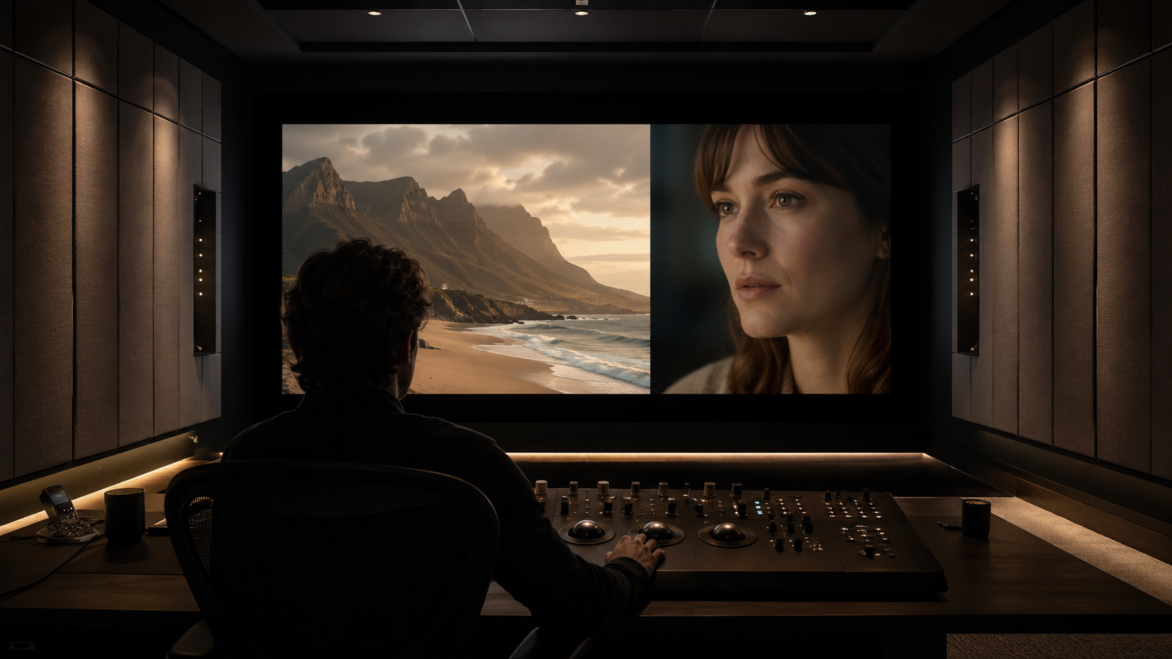 Professionelle Farbkorrektur im Cinema Grading Studio